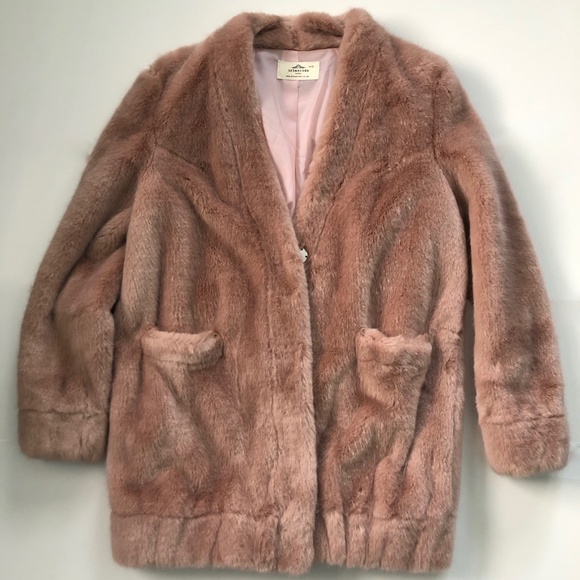 ASOS Jackets & Blazers - Urbancode Faux Fur Coat in Pink